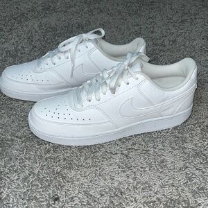 Worn 1 time - Nike court vision low Size 8.5 mens